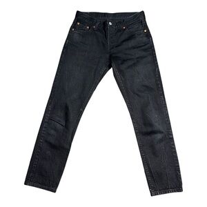 Levi’s 501 Black Button Fly Jeans – No Stretch – Measured 28x28 UNISEX